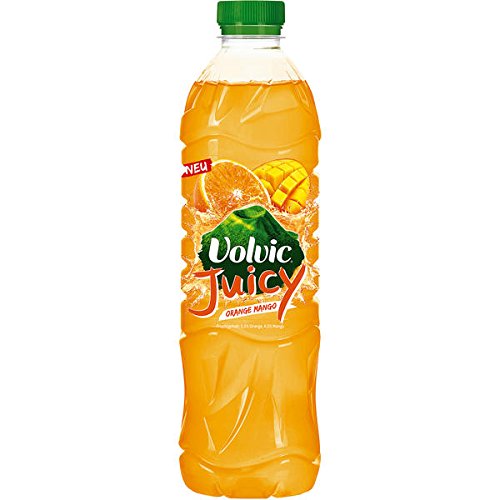 Volvic Juicy Orange Mango 6 x 1l (inklusive 1,50 Euro Pfand) EINWEG von Volvic