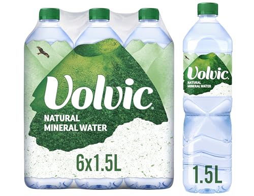 Volvic Still Natural Mineral Water 6 x 1,5 l von Volvic