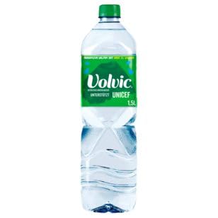 Volvic Naturelle Natürliches Mineralwasser ohne Kohlensäure, 12er Pack (12 x 1.5 l) EINWEG von Volvic