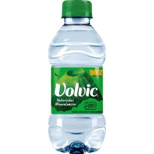 Volvic Naturelle Natürliches Mineralwasser ohne Kohlensäure, 18er Pack (18 x 0.33 l) EINWEG von Volvic