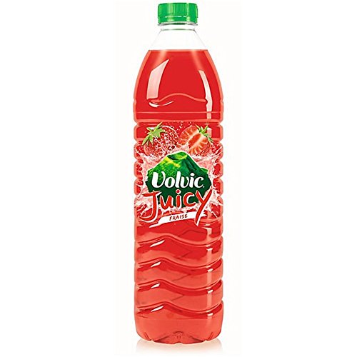 Volvic Saftige Erdbeere 1,5 L - 6 x 1,5 l von Volvic