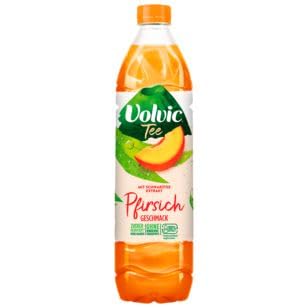 Volvic Tee Creation Pfirsich Eistee, 6er Pack (6 x 1.5 l) MEHRWEG von Volvic