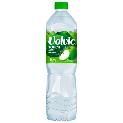 Volvic Touch Apfel Aromatisiertes Wasser, 12er Pack (12 x 1.5 l) EINWEG von Volvic