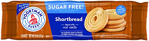 Voortman Shortbread Sugar Free Cookies, 227 g von Voortman