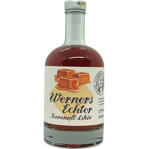 Werners Echter - Karamell Likör 20% (1 x 0,5 Liter) Vorberg Bochum von Vorberg Bochum