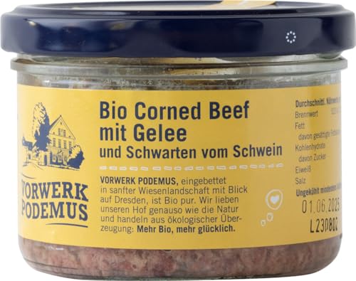 Bio Corned Beef mit Gelee von Vorwerk Podemus