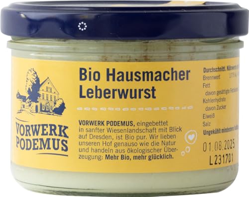 Bio HM Leberwurst 12 x 170 gr von Vorwerk Podemus