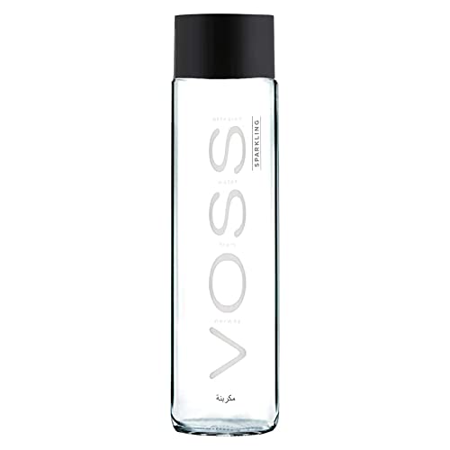 Voss Artesian SPARKLING Gletscher Wasser in Glasflasche 6 x 0,375 Liter von Voss