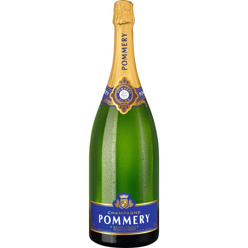 Champagne Pommery Royal, Brut, Champagne AC, Geschenketui, Magnum, Champagne, Schaumwein von Vranken-Pommery - 51100 Reims - France