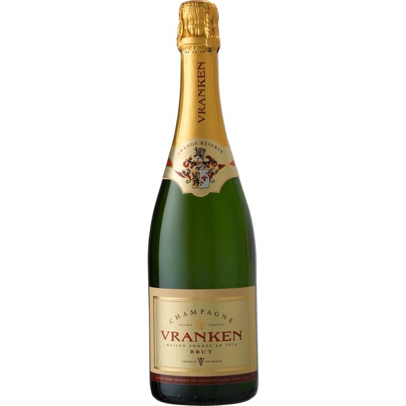 Champagne Vranken Grande Réserve, Brut, Champagne AC, Champagne, Schaumwein von Vranken-Pommery Monopole, 5 place du Géneral Gouraud - BP 1049-51689 Reims - Cedex 2, France
