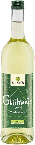 Alnatura Bio-Glühwein weiß 0,75 l | vegan, aus biologischer Landwirtschaft | Weißwein mit traditionellen Gewürzen | aromatisch, vollmundig, lecker | 100% Bio von W.