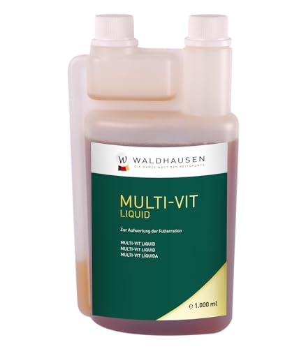 WALDHAUSEN Multi-Vit - Zur Aufwertung der Futterration, 1 l, 1000 ml von WALDHAUSEN