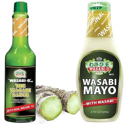 Wasabi-O-Combo Set, Wasabi sauce 62 g and Wasabi Mayonnaise 170 g uses von WASABI-O