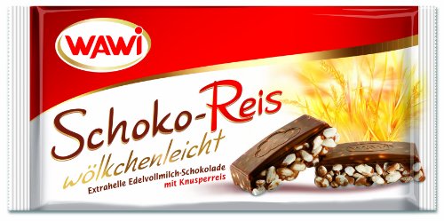 WAWI Schoko Reis Edelvollmilch, 200 g von Moritz