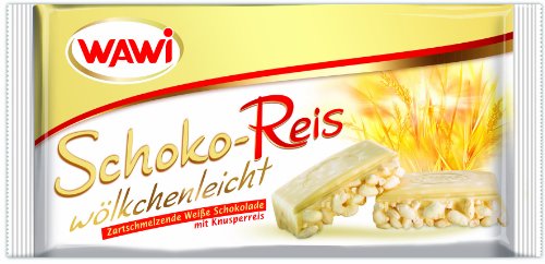 WAWI Schoko Reis weiss, 8er Pack (8 x 200 g) von WAWI Schoko-Reis weiß