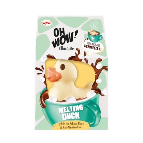 OH WOW Melting Duck mit Marshmallows und Schokoladenstückchen 75g von WAWI