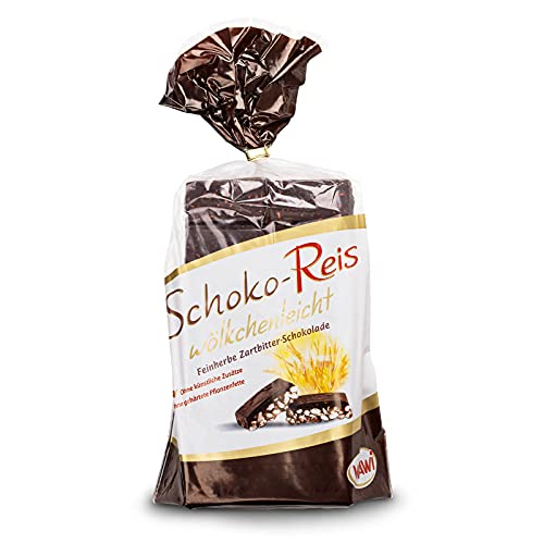 WAWI Schoko Reis Tafel in Feinherber Zartbitter Schokolade (1000 g) von WAWI