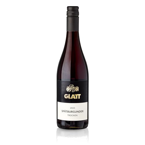 GLATT 2023; Sp tburgunder trocken 2023 | Qualit tswein vom Kaiserstuhl/Baden, Deutschland | Samtig und Kr ftig im Geschmack | Rotwein aus der Pinot Noir-Traube (1x0,75l) von WBK Weinbau Weinkontor Glatt