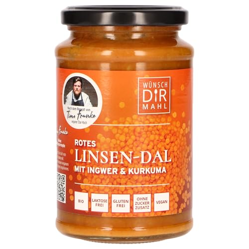 WDM Bio Rote Linsen-Dal Suppe, 8 x 380 g von WDM