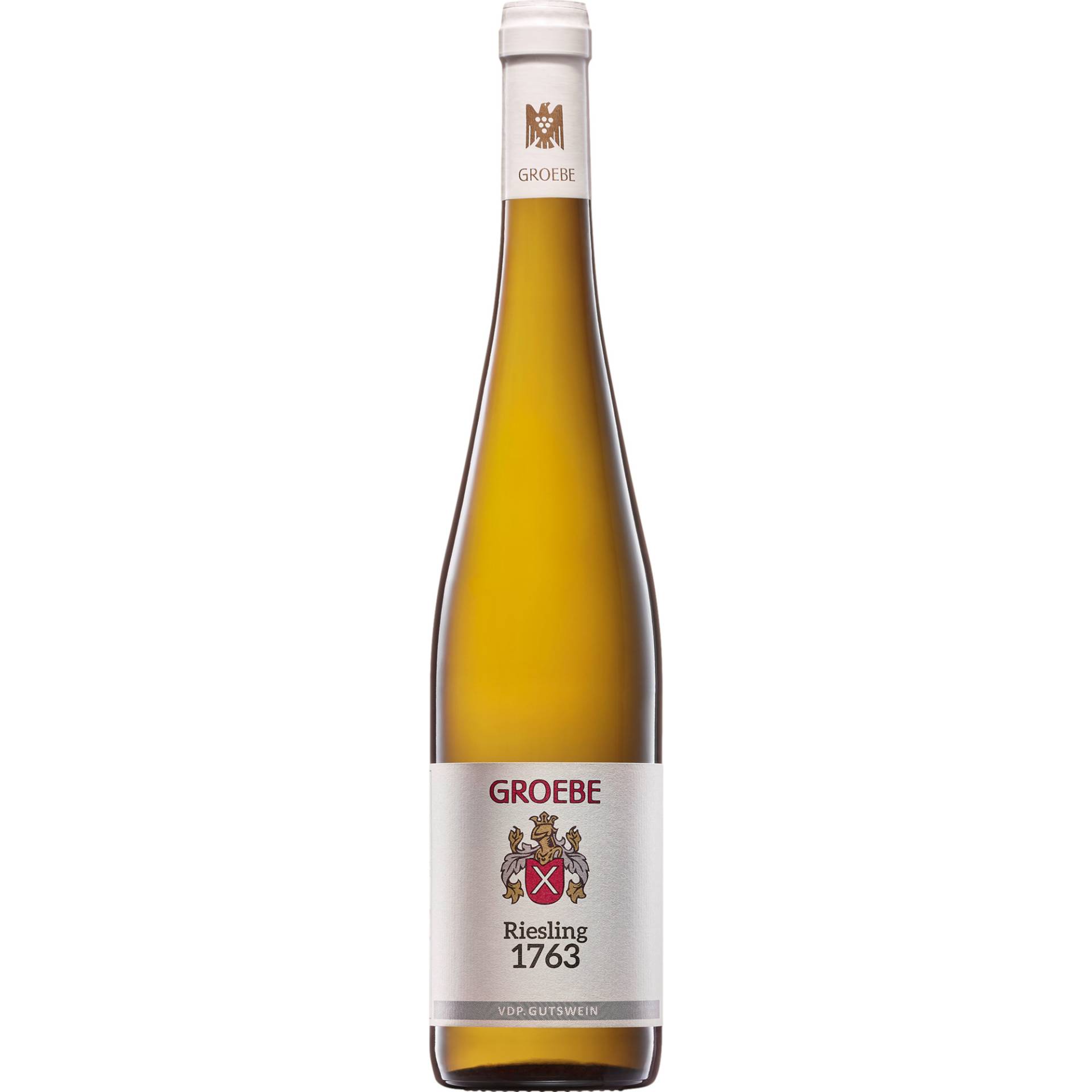 Groebe Riesling 1763, Trocken, Rheinhessen, Rheinhessen, 2023, Weißwein von WEINGUT K F GROEBE - Mainzer Straße 18, 67593 Westhofen - DE