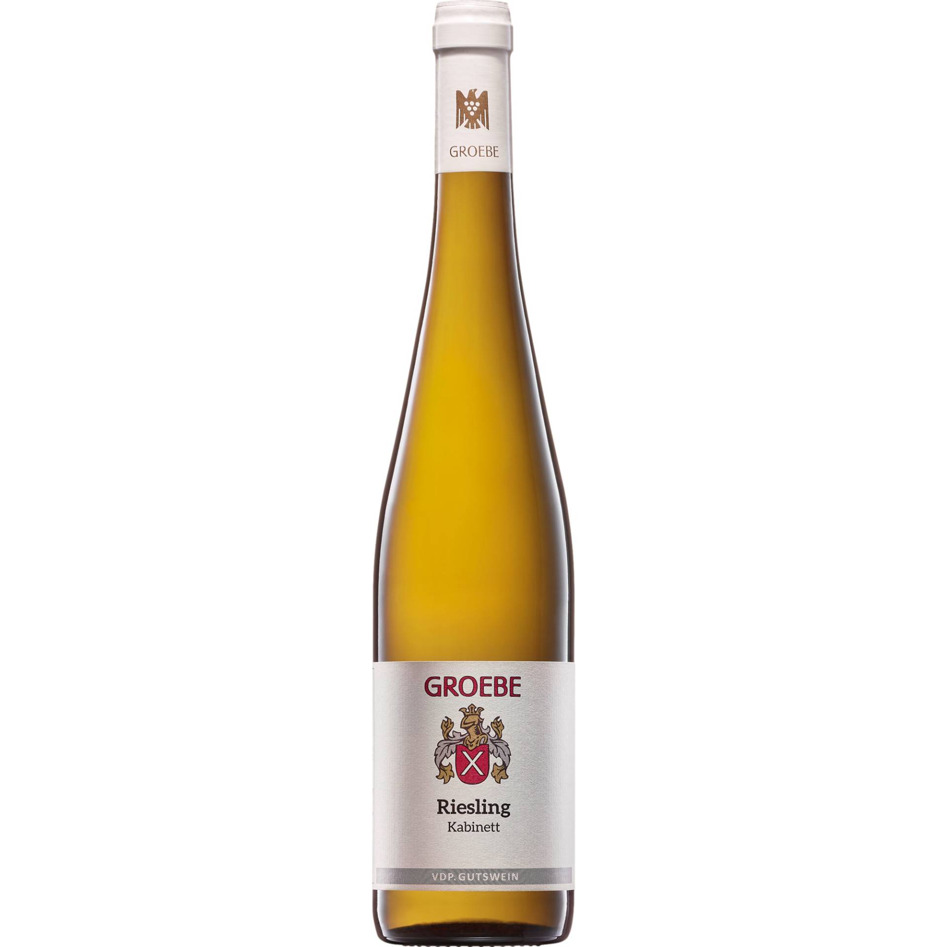 Groebe Riesling Kabinett, Feinfruchtig, Rheinhessen, Rheinhessen, 2023, Weißwein von WEINGUT K F GROEBE - Mainzer Straße 18, 67593 Westhofen - DE