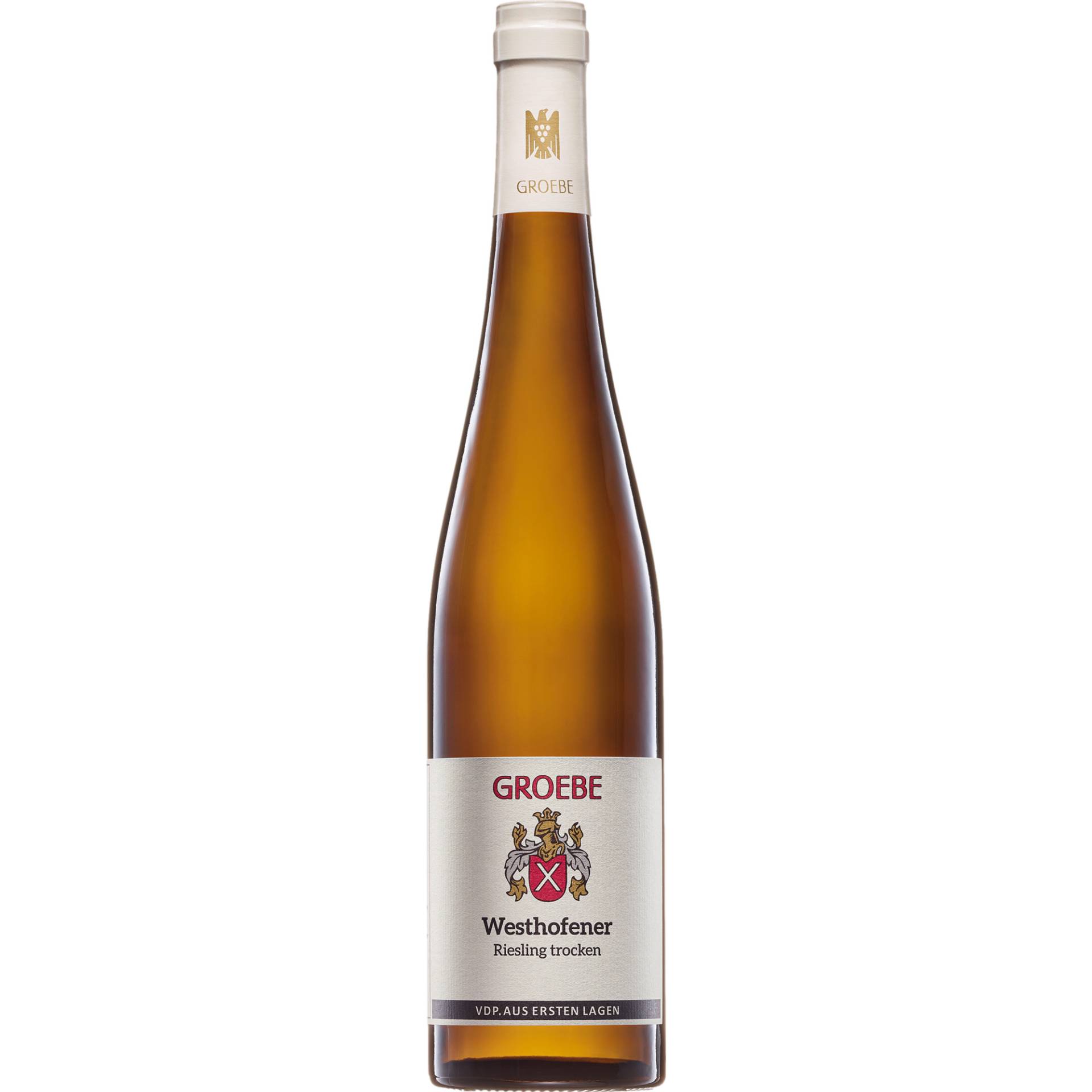 Groebe Westhofener Riesling Erste Lage, Trocken, Rheinhessen, Rheinhessen, 2023, Weißwein von WEINGUT K F GROEBE - Mainzer Straße 18, 67593 Westhofen - DE