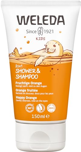 WELEDA Kids 2in1 Shower & Shampoo Fruchtige Orange von WELEDA