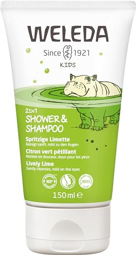 WELEDA Kids 2in1 Shower & Shampoo Spritzige Limett von WELEDA