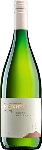 WG Herxheim am Berg Riesling"Herxheimer Honigsack" QbA halbtrocken NV Halbtrocken (1 x 1 l) von WG Herxheim am Berg