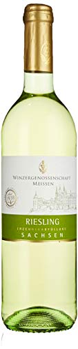 WG Meissen Riesling Sachsen, feinherb (1 x 0,75 l) von Winzergenossenschaft Meissen