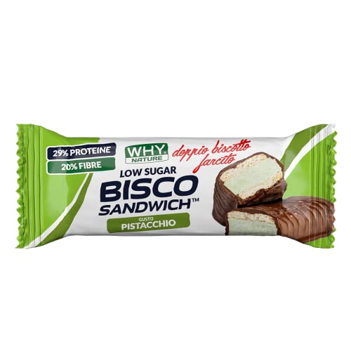 WHY NATURE BISCO SANDWICH 45 GR Pistazie von WHY NATURE