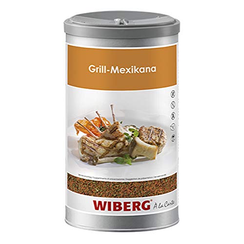 Wiberg Grill-Mexikana Gewürzsalz – Würzige Mischung mit Chili, Paprika & Knoblauch – Perfekt für Fleisch wie Geflügel, Schwein, Rind oder Gemüse - 800g von Wiberg