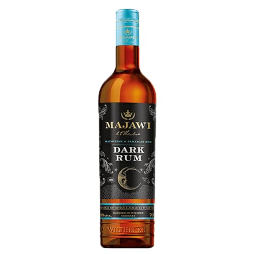 MAJAWI I Dark Rum I Brauner Rum aus Mauritius und Jamaika, vollendet in Wilthen I 38% Vol. I 700 ml von WILTHENER