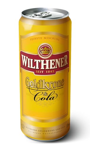 Wilthener Goldkrone & Cola I Der goldene Mix I 10% Vol. I 250 ml von WILTHENER