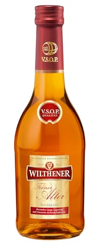 Wilthener I Feiner alter Likör mit Weinbrand I Likör mit Honig und Karamell Geschmack I 36% Vol. I 700 ml von WILTHENER