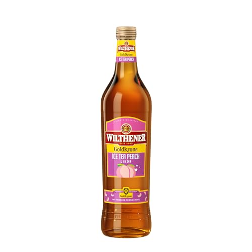 Wilthener I Goldkrone I Ice Tea Peach Likör I Perfekt für den Sommer I 22% Vol. I 700 ml von WILTHENER