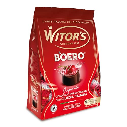 Witor´s Zartbitterschokolade mit Kirsche und Likör 250g von WITOR'S