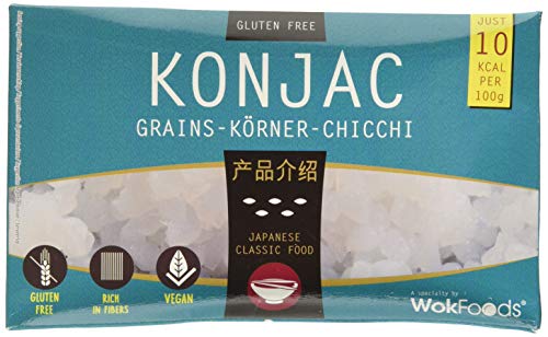 WOK FOODS - Shirataki Konjac Körner, 12er pack (12 X 300 GR) von WOK FOODS