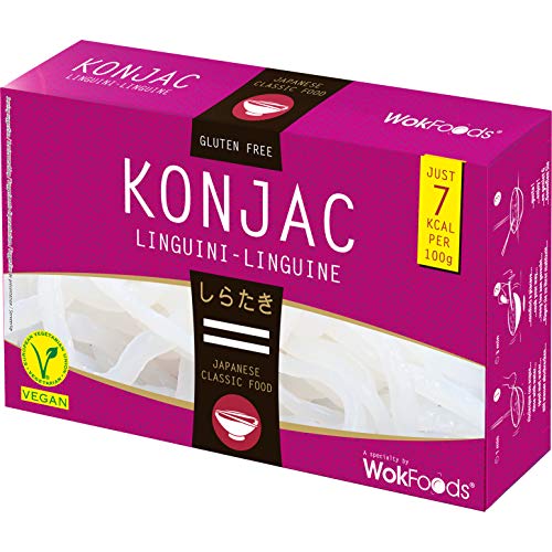 WOK FOODS - Shirataki Konjac Linguini, 12er pack (12 X 300 GR) von WOK FOODS