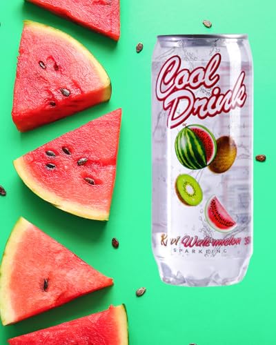 Cool Drink Kiwi-Wassermelone Sparkling 350 ml (12er) von WORLD OF GOURMET WORLDOFGOURMET.DE