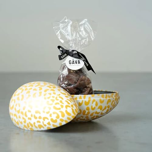 WOW Chocolao! x Gåva Gifting - Schwedisches wiederverwendbares Osterei - Mit 92 g Schokoladentrüffeln (Leo) von WOW Chocolao!