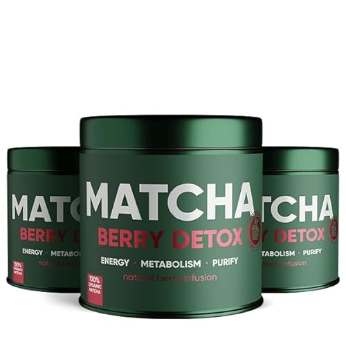 WOW TEA: 2 Monate Matcha Beeren Entgiftungstees von WOW TEA