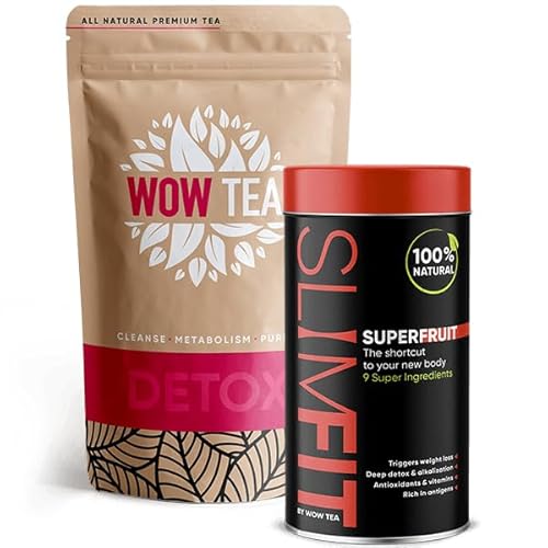 WOW TEA: 2 gutes Team - Entgiftungstee und SlimFit SuperFruit von WOW TEA