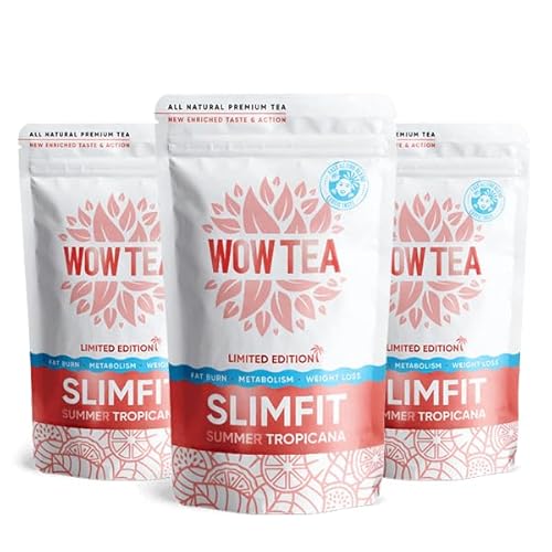 WOW TEA: 3 x Sоmmer Tropicana Slimfit Tee von WOW TEA