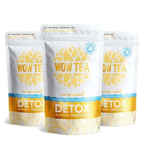 WOW TEA: 3 x Sommer Tropicana Detox Tee von WOW TEA