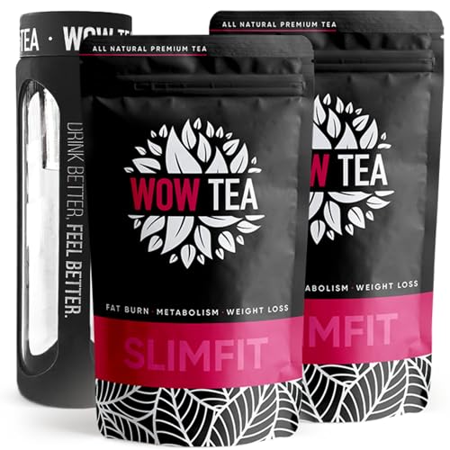 WOW TEA: Liebe deinen Körper Box - SlimFit Tee x 2 mit Schwarz Infusionsflasche von WOW TEA