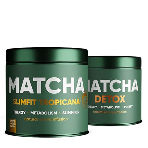 WOW TEA: Matcha Tropicana SlimFit Tee & Premium Matcha Entgiftungstee von WOW TEA