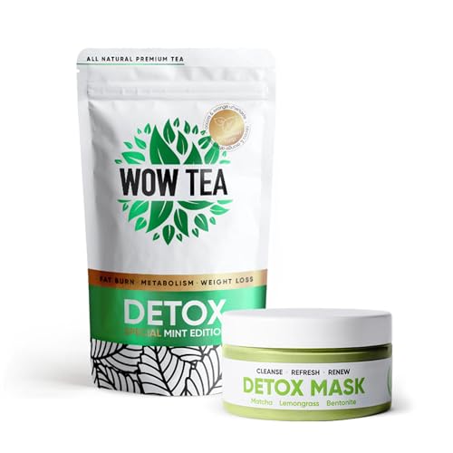 WOW TEA: Mint Detox Tee und Grünes Gesichtspeeling von WOW TEA