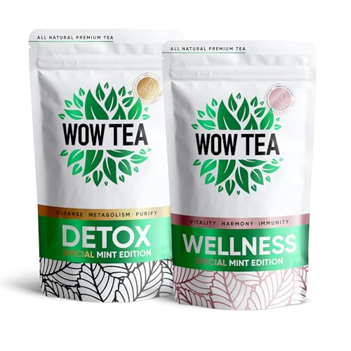 WOW TEA: Minty Team - Mint Detox und Wellness Tea von WOW TEA