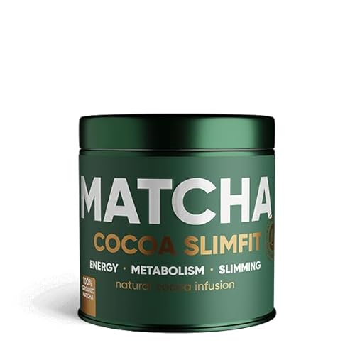 Organischer Japanischer Premium Matcha Cocoa SlimFit Tee - Single Source - 100% Natürlich | WOW TEA von WOW TEA